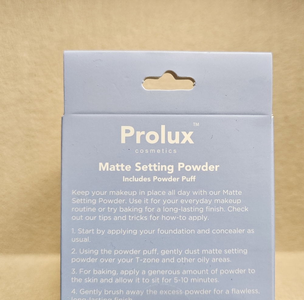 NWT PROLUX Matte Setting Powder: BISQUE! - Picture 5 of 9